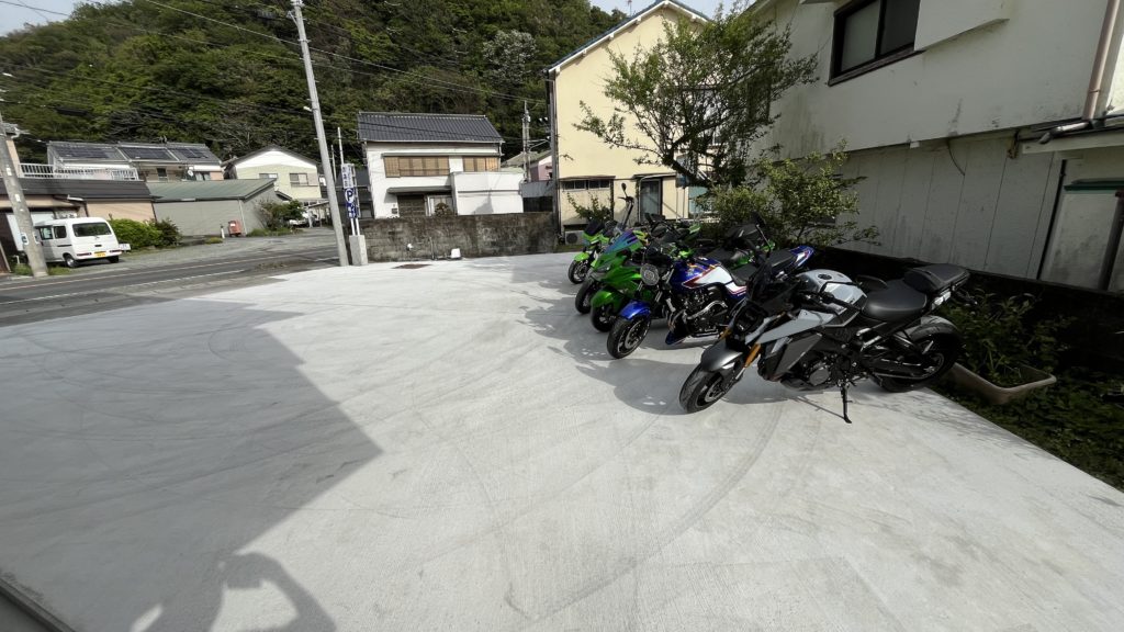バイク専用駐車場