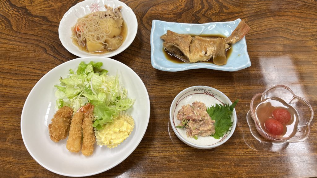 出張プラン夕食