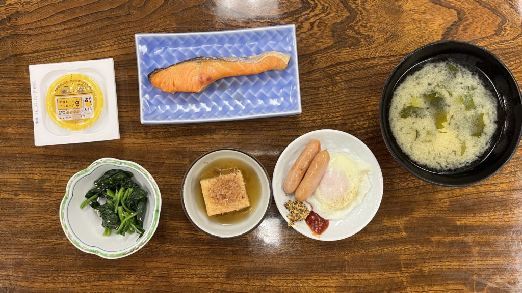 出張プラン朝食